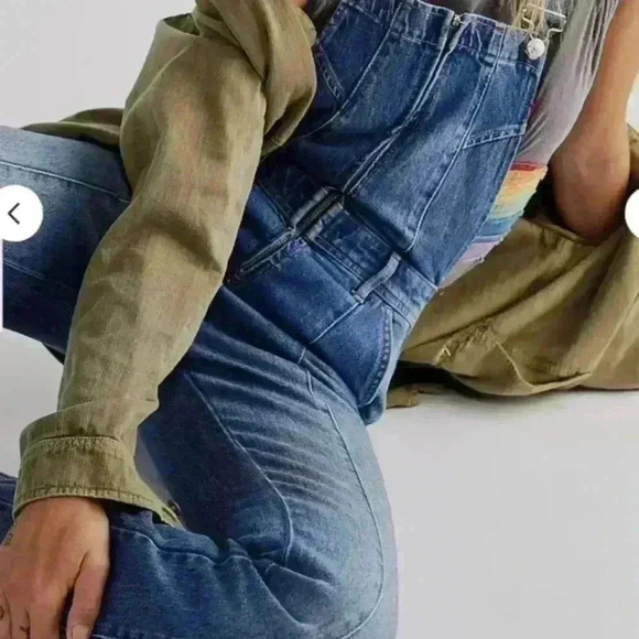 Vanilla Star Slim Bootcut Zip Front Overall - Picture 2 of 6